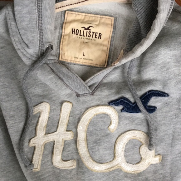 Hollister Sequin Logo Hoodie - Picture 2 of 3